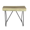 Tabouret Mangala 60x45cm - Munggur/noir