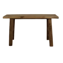 Banc Décoratif Sambi 80 Cm - Vieux Teck