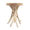 Tabouret Branch ø35 Cm - Teck Clair