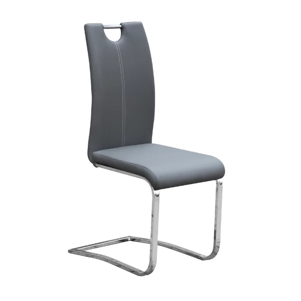 Chaise Cantilever Sofia - Gris 1 Chaise Cantilever Sofia - Gris