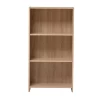 Bibliothèque Finna 57cm 3 étagères - Chêne