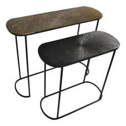 Consoles Downton Ensemble De 2 En Métal - Or/noir 8 Consoles Downton Ensemble De 2 En Métal - Or/noir -Meubles Tables Et Chaises Shop Ontwerp zonder titel 2022 03 02T131219.520 b863