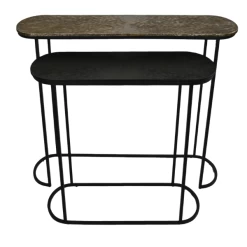 Consoles Downton Ensemble De 2 En Métal - Or/noir 7 Consoles Downton Ensemble De 2 En Métal - Or/noir -Meubles Tables Et Chaises Shop Ontwerp zonder titel 2022 03 02T131323.349 6ace