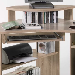 Bureau D'angle Ganas Avec 2 Tiroirs & Niches - Sonoma 5 Bureau D'angle Ganas Avec 2 Tiroirs & Niches - Sonoma -Meubles Tables Et Chaises Shop Ontwerp zonder titel 2022 08 19T143439.712 ef83