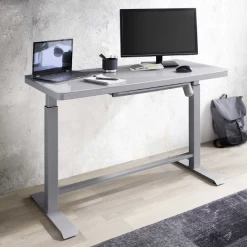 Bureau Réglable Lift 72-120cm - Gris