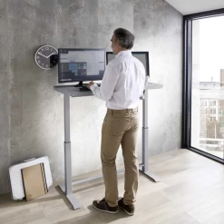 Bureau Réglable Lift 72-120cm - Gris -Meubles Tables Et Chaises Shop Ontwerp zonder titel 2022 08 29T105634.883 42a0