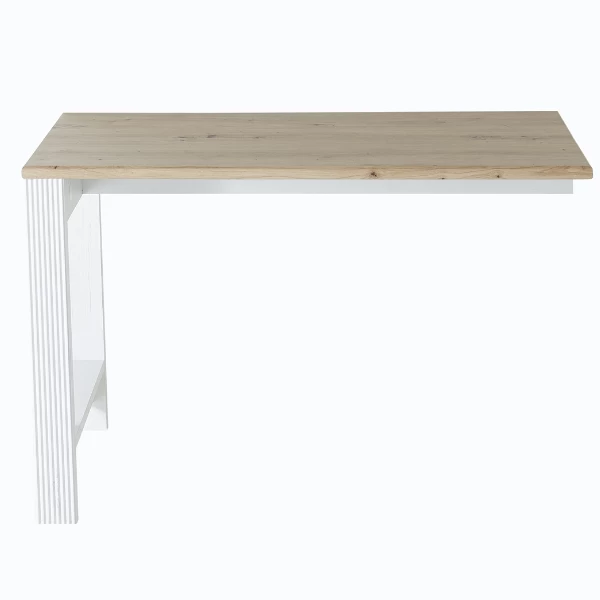 Elément D'angle Pour Bureau Samine - Blanc/chêne 1 Elément D'angle Pour Bureau Samine - Blanc/chêne