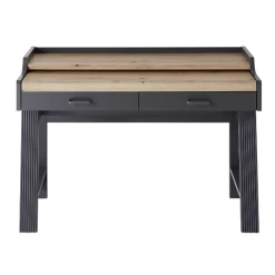 Secretaire Samine Avec 2 Tiroirs De Rangement - Graphite/chêne -Meubles Tables Et Chaises Shop Ontwerp zonder titel 2022 09 20T164925.053 17bb
