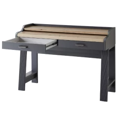 Secretaire Samine Avec 2 Tiroirs De Rangement - Graphite/chêne -Meubles Tables Et Chaises Shop Ontwerp zonder titel 2022 09 20T164954.090 27de