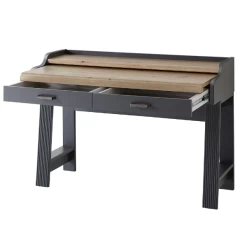 Secretaire Samine Avec 2 Tiroirs De Rangement - Graphite/chêne -Meubles Tables Et Chaises Shop Ontwerp zonder titel 2022 09 20T165104.812 c6f2