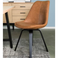 Siège Baquet Blair Cuir Synthétique- Brun