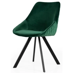 Chaise De Salle à Manger Fritz Velours - Vert -Meubles Tables Et Chaises Shop Ontwerp zonder titel 2022 12 29T162817.265 0e0c