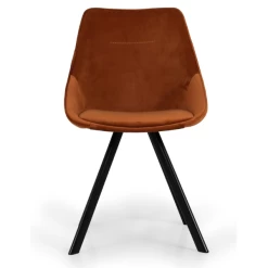 Chaise De Salle à Manger Fritz Velours - Rouille -Meubles Tables Et Chaises Shop Ontwerp zonder titel 2022 12 29T163043.829 7b69