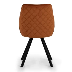 Chaise De Salle à Manger Fritz Velours - Rouille -Meubles Tables Et Chaises Shop Ontwerp zonder titel 2022 12 29T163338.320 ff5e