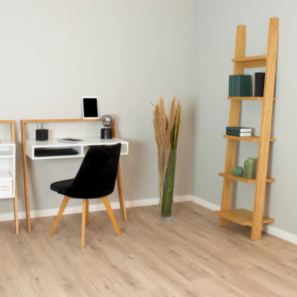 Bibliothèque Solvay 45 Cm-chêne 2 Bibliothèque Solvay 45 Cm-chêne – Image 2