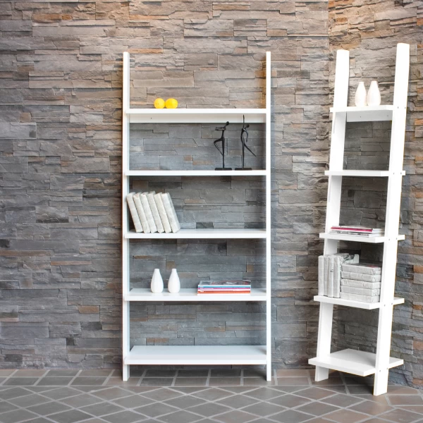 Bibliothèque Solvay 85 Cm-blanc 2 Bibliothèque Solvay 85 Cm-blanc – Image 2