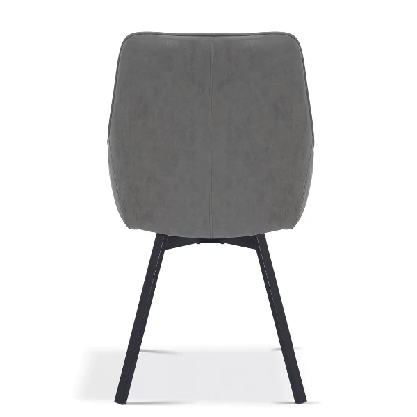 Chaise De Salle à Manger Mathias-gris Clair 3 Chaise De Salle à Manger Mathias-gris Clair – Image 3