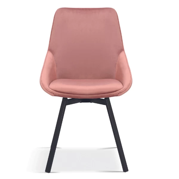 Chaise De Salle à Manger Mathias-rose Brillant 6 Chaise De Salle à Manger Mathias-rose Brillant – Image 6