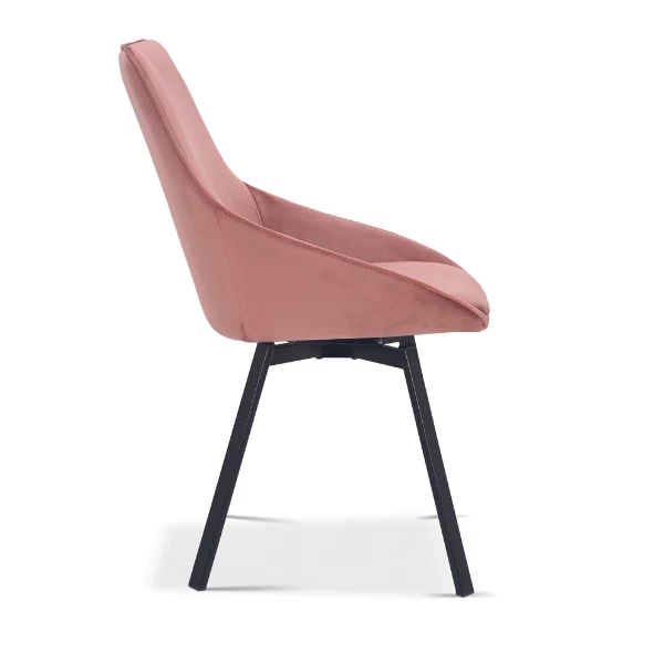 Chaise De Salle à Manger Mathias-rose Brillant 4 Chaise De Salle à Manger Mathias-rose Brillant – Image 4