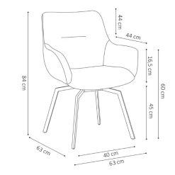 Chaise Pivotante Modesta-tissu Teddy Vert -Meubles Tables Et Chaises Shop Ontwerp zonder titel 2023 01 12T164451.531 001f