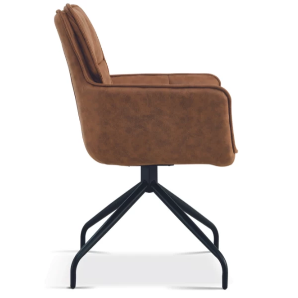 Chaise De Salle à Manger Ibis - Brun Clair 4 Chaise De Salle à Manger Ibis - Brun Clair – Image 4