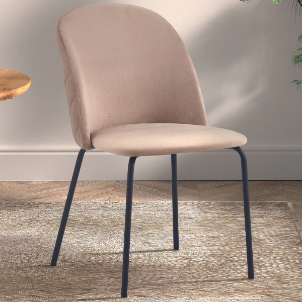 Chaise De Salle à Manger Lucinda-beige 1 Chaise De Salle à Manger Lucinda-beige