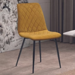Chaise De Salle à Manger Maletto-couleur D'or