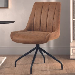 Chaise De Salle à Manger Vilan-brun Clair