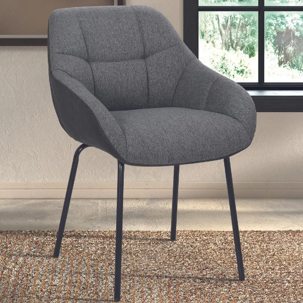 Chaise De Salle à Manger Mees-gris 1 Chaise De Salle à Manger Mees-gris