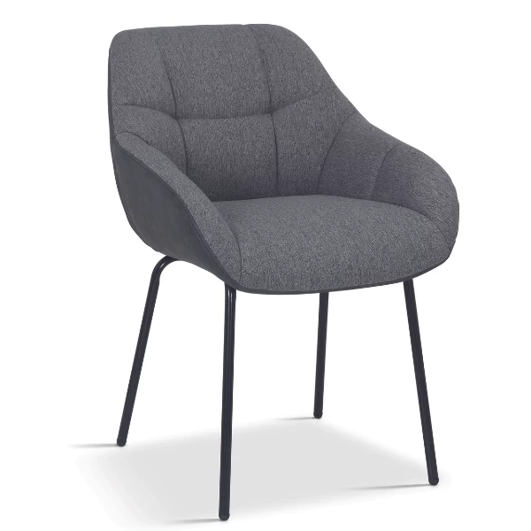 Chaise De Salle à Manger Mees-gris 5 Chaise De Salle à Manger Mees-gris – Image 5