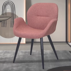 Chaise De Salle à Manger Maxima-rose