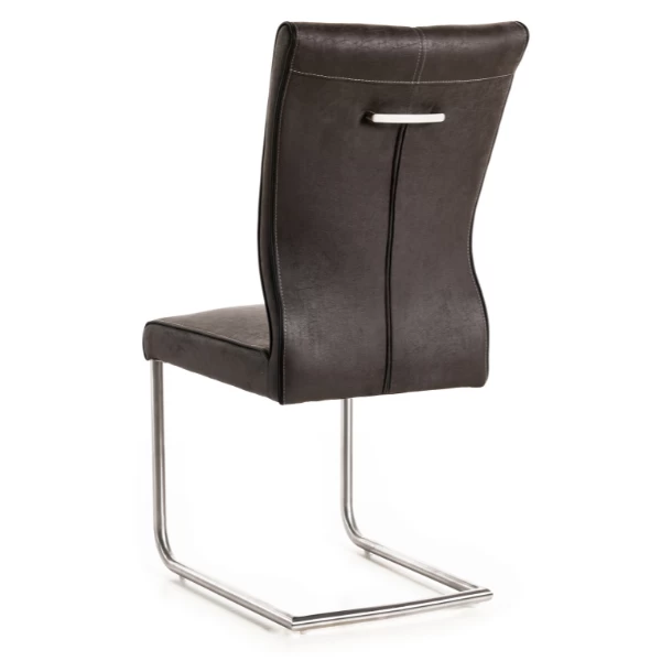 Chaise De Salle à Manger Hayo - Gris 2 Chaise De Salle à Manger Hayo - Gris – Image 2