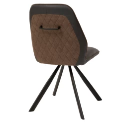 Chaise De Salle à Manger Gemini - Bleu/brun -Meubles Tables Et Chaises Shop Ontwerp zonder titel 2023 01 31T131611.218 7b40