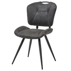 Chaise De Salle à Manger Cloud - Gris Foncé