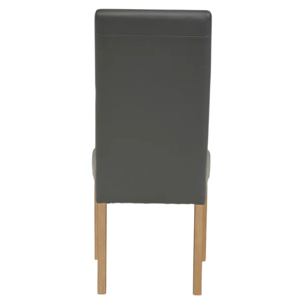 Chaise De Salle à Manger Jover - Gris 3 Chaise De Salle à Manger Jover - Gris – Image 3