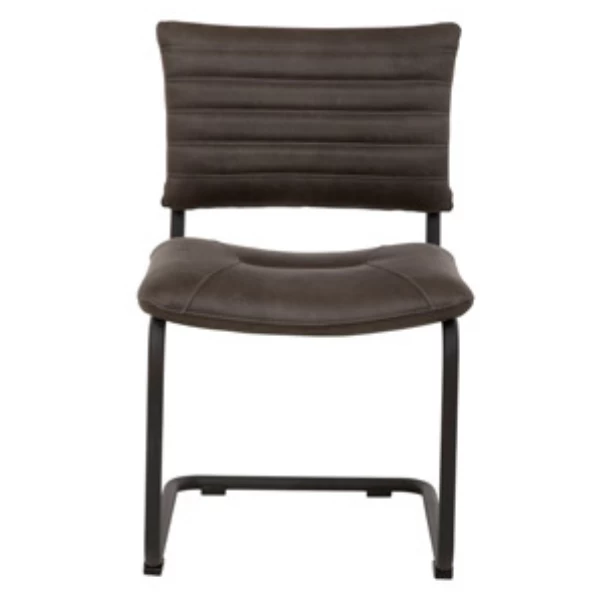 Chaise Cantilever Gia - Anthracite 2 Chaise Cantilever Gia - Anthracite – Image 2