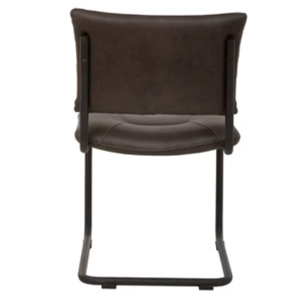 Chaise Cantilever Gia - Anthracite 3 Chaise Cantilever Gia - Anthracite – Image 3