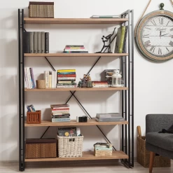 Bibliothèque Ouverte Fantine-noir/bois De Pin Atlantique -Meubles Tables Et Chaises Shop Ontwerp zonder titel 2023 02 08T081016.546 6a91