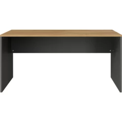 Bureau Robert 158 Cm - Anthracite/chêne