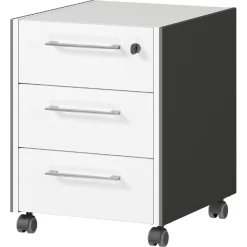 Plateau Jetta Avec 3 Tiroirs - Anthracite/blanc -Meubles Tables Et Chaises Shop Ontwerp zonder titel 2023 03 21T111126.616 7f03