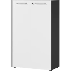 Classeur Bas Jetta Avec 2 étagères - Anthracite/blanc -Meubles Tables Et Chaises Shop Ontwerp zonder titel 2023 03 21T112743.477 a5db