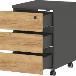 Plateau Miguel Avec 3 Tiroirs - Anthracite/ochre -Meubles Tables Et Chaises Shop Ontwerp zonder titel 2023 03 21T140853.862 d947