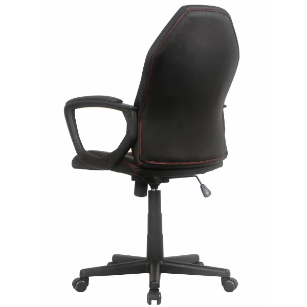 Chaise De Bureau Anuna-noir Mat/rouge 5 Chaise De Bureau Anuna-noir Mat/rouge – Image 5