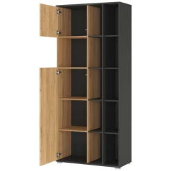 Classeur Fiene Avec 2 Portes Et 15 Compartiments - Anthracite/ochre 7 Classeur Fiene Avec 2 Portes Et 15 Compartiments - Anthracite/ochre -Meubles Tables Et Chaises Shop Ontwerp zonder titel 2023 04 11T144315.733 aede