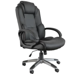 Chaise De Direction Héraldine-noir Mat