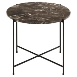 Table D'appoint Avila Ø52 Cm - Marbre Brun/noir 10 Table D'appoint Avila Ø52 Cm - Marbre Brun/noir -Meubles Tables Et Chaises Shop Ontwerp zonder titel 2023 05 08T114018.317 9673