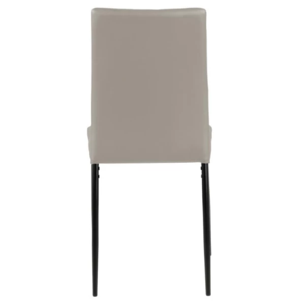 Chaise De Salle à Manger Demir - Taupe/noir 4 Chaise De Salle à Manger Demir - Taupe/noir – Image 4