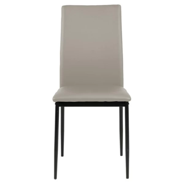 Chaise De Salle à Manger Demir - Taupe/noir 5 Chaise De Salle à Manger Demir - Taupe/noir – Image 5