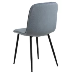 Chaise Delmy - Gris/noir -Meubles Tables Et Chaises Shop Ontwerp zonder titel 2023 05 24T162454.505 b0ef