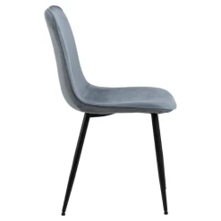 Chaise Delmy - Gris/noir -Meubles Tables Et Chaises Shop Ontwerp zonder titel 2023 05 24T162718.001 91ff